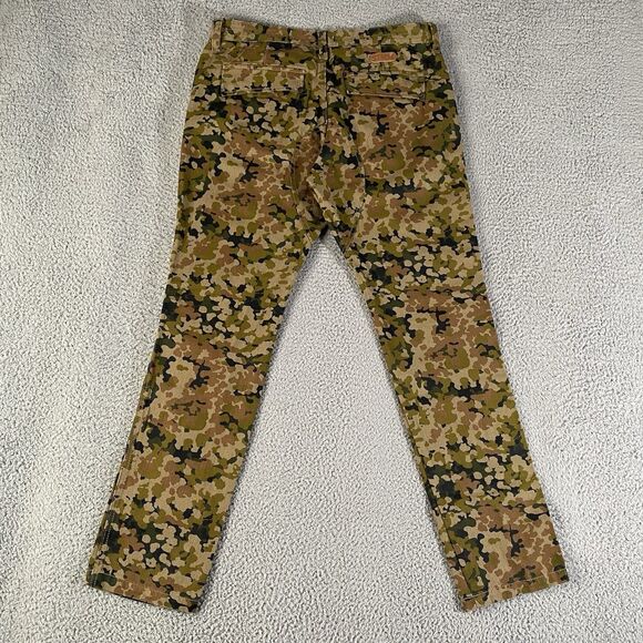 Staple Pigeon Jeans Mens 32 (33x31) Brown Tan Camo Slim Straight Streetwear - Picture 4 of 10